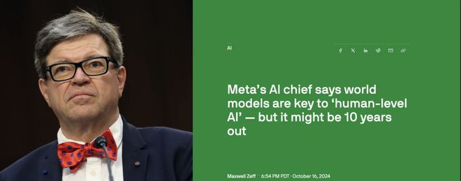 图灵奖得主LeCun最后警告Meta!我搞了40年AI,大模型是死路