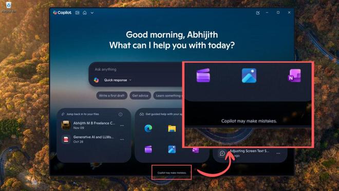 微软AI营销用力过猛,Win11 Copilot调大字体演示出纰漏