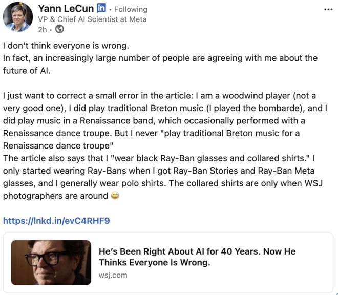 图灵奖得主LeCun最后警告Meta!我搞了40年AI,大模型是死路