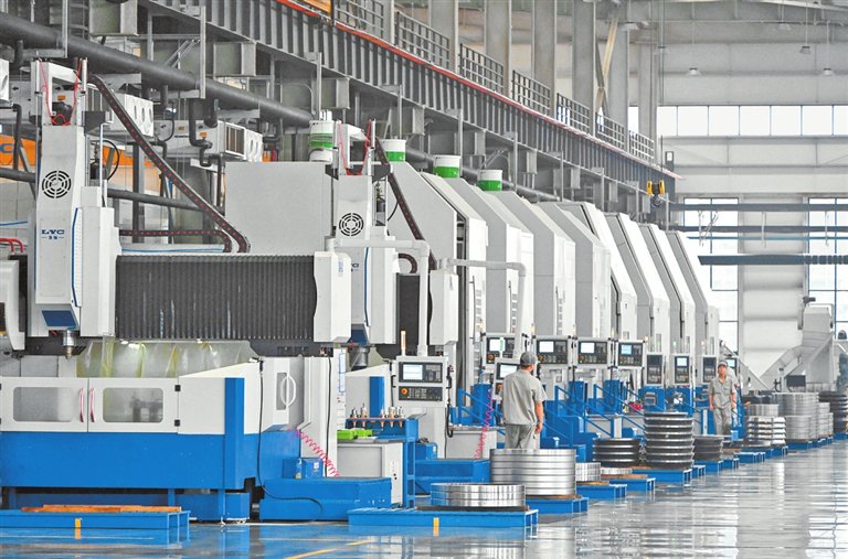 洛轴智能工厂。洛阳市委宣传部供图