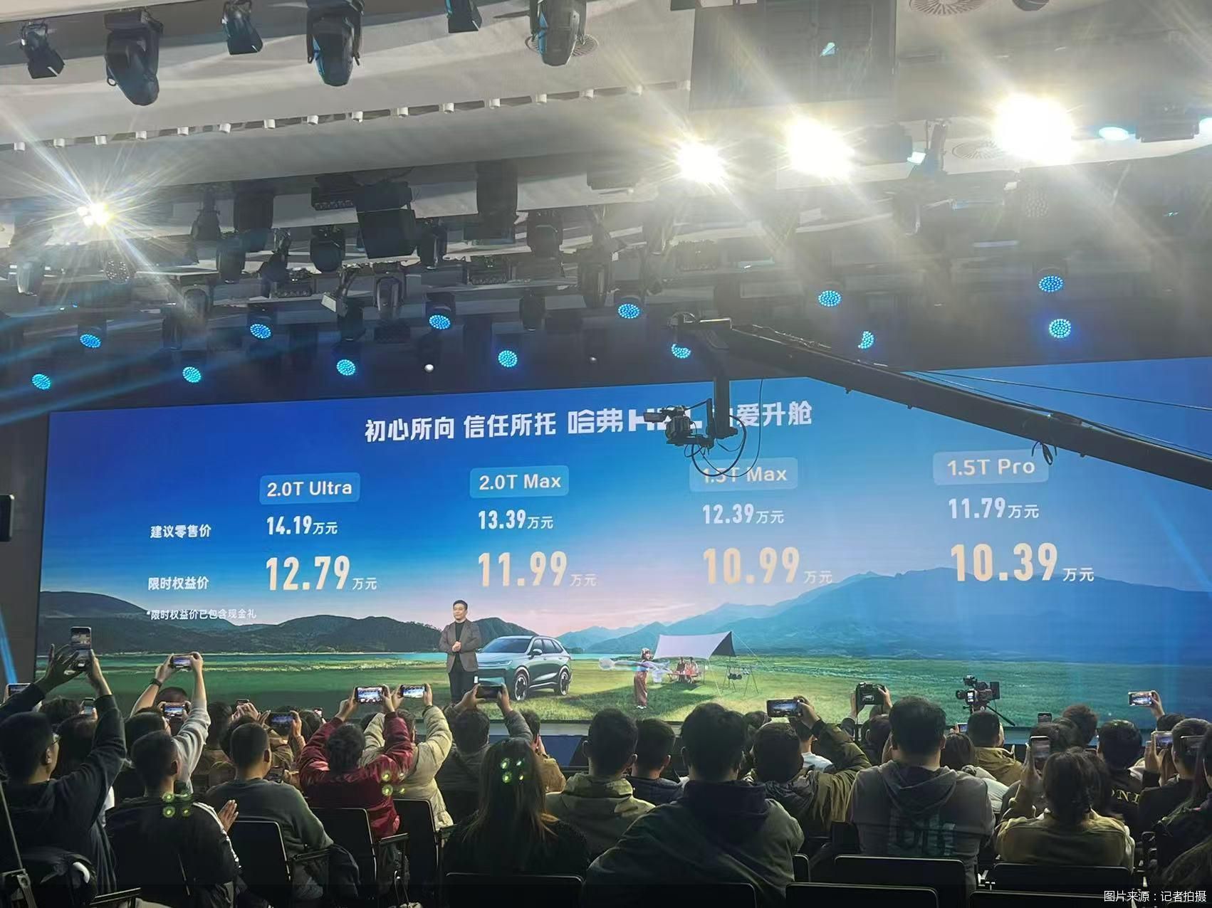 限时起售价￼10.39万元，哈弗H6L上市