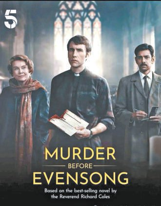 　　英剧《晚祷前的谋杀案》海报