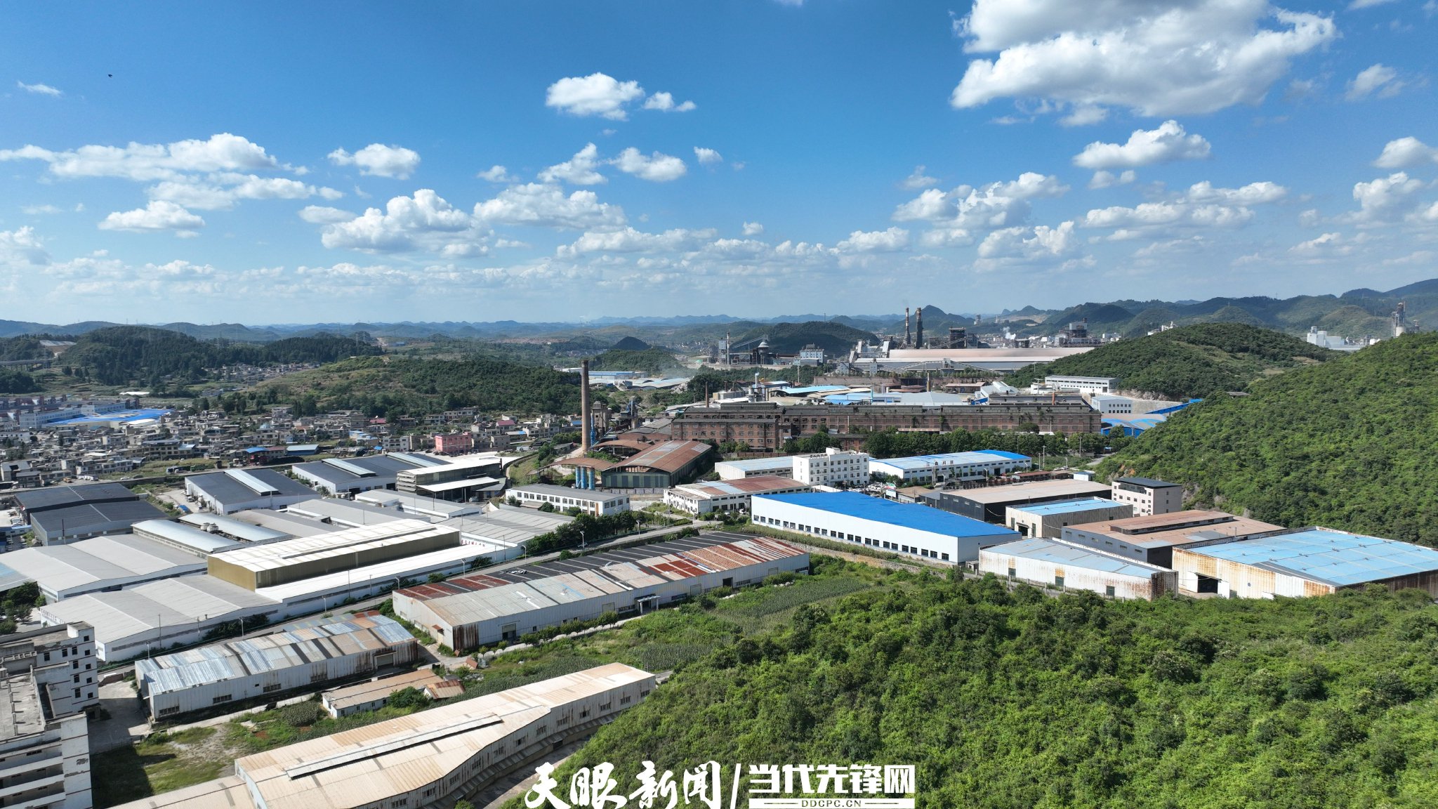 清镇经开区一隅（陆劲松/摄）