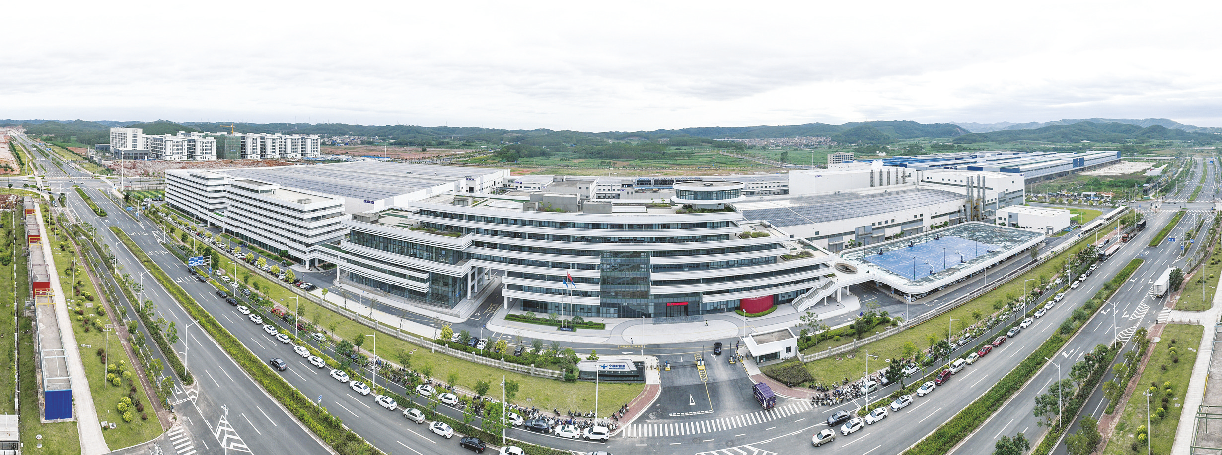     广西宁福新能源科技有限公司厂房。