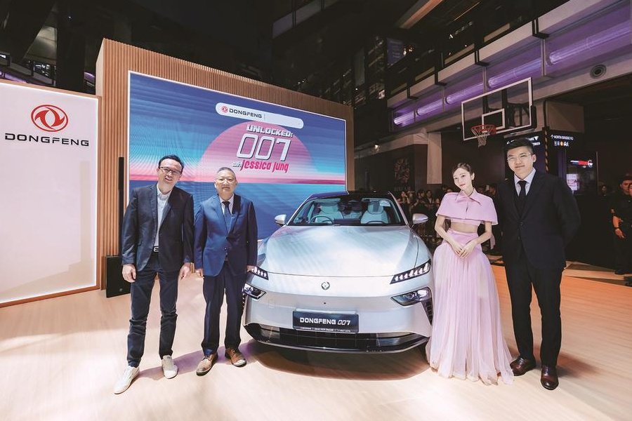 东风奕派eπ007海外版在新加坡上市