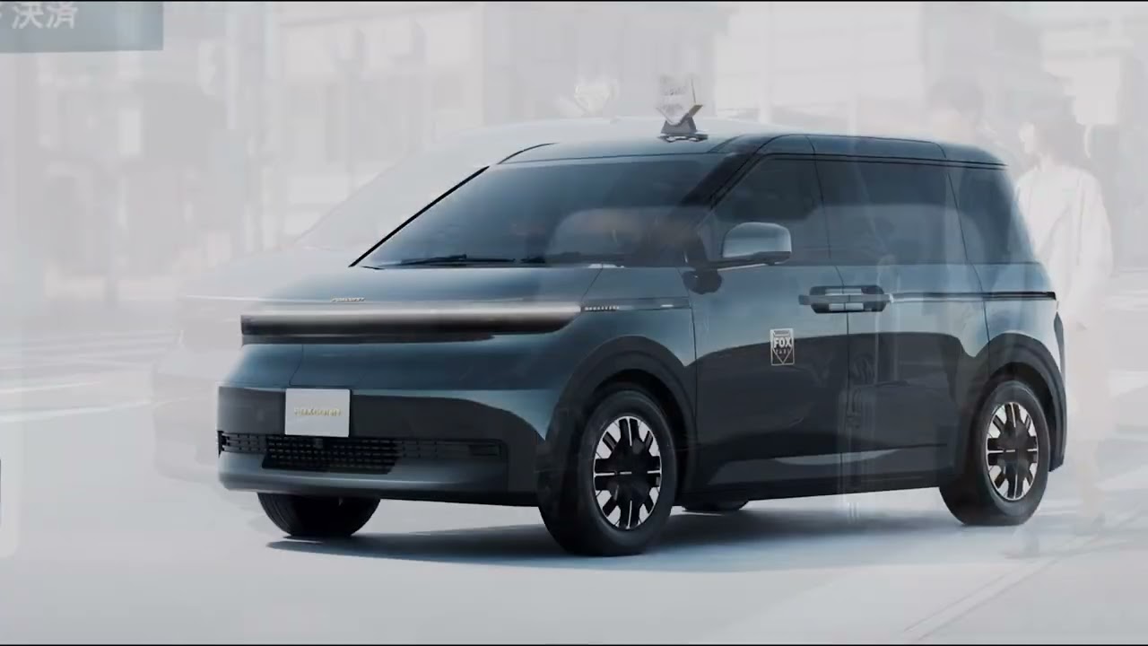 鸿海展示 MODEL A 电动汽车新版参考车型：日系美学，日本首发