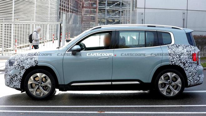 全新一代奔驰GLB低伪装谍照曝光，外观向Smart精灵#5靠拢