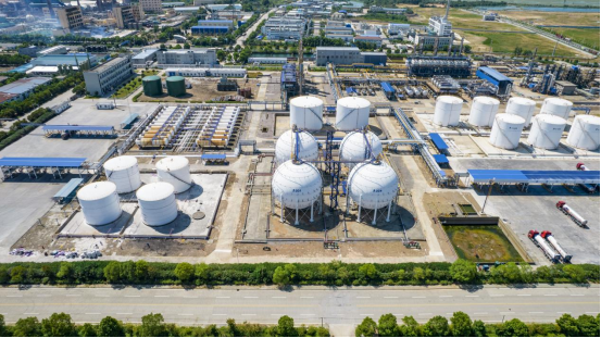 东至经开区航拍一隅