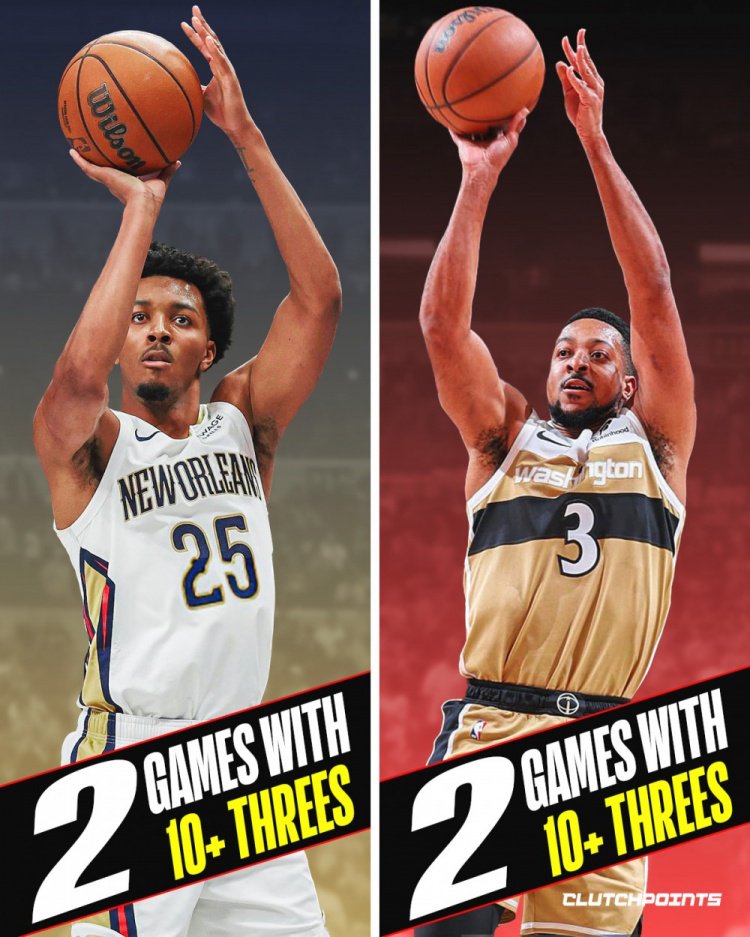 单场10+三分场次排行！库里27次断档领先 克莱9次排第二