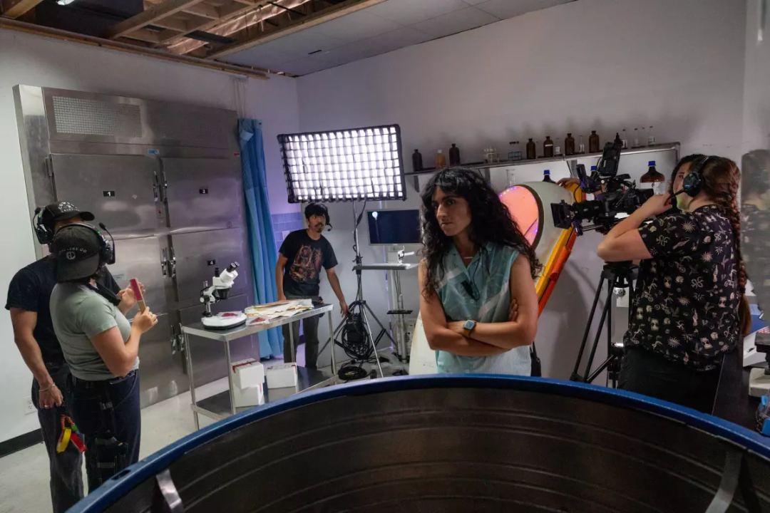 好莱坞短剧拍摄现场