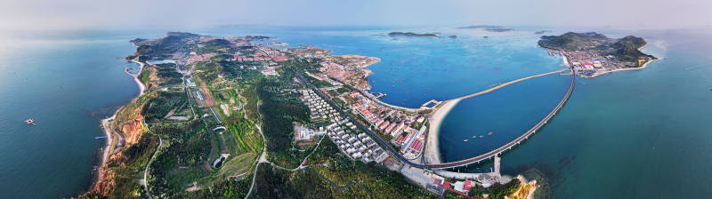 长岛林木覆盖率约为60%。受访者供图