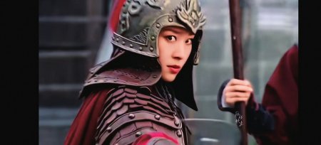 　　电视剧里的女将军——《穆桂英挂帅》里的穆桂英。 电视剧截图