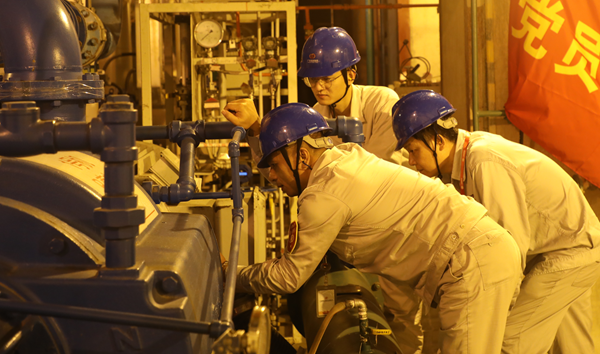 广东能源集团设备人员检修发电机组真空泵