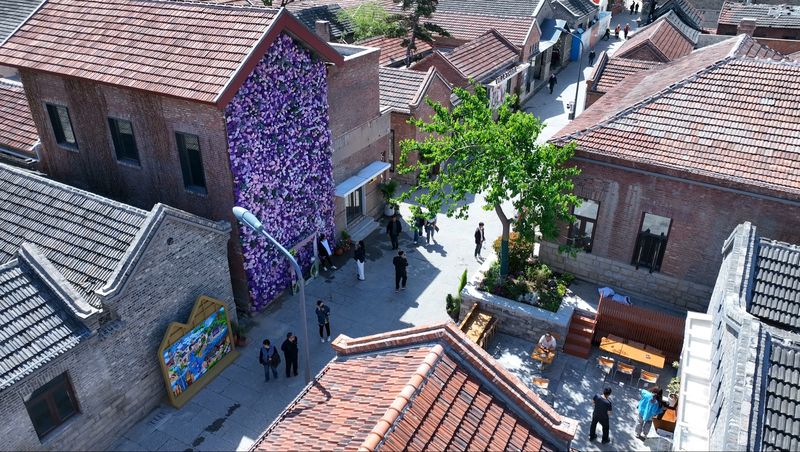 改造后的上新街。