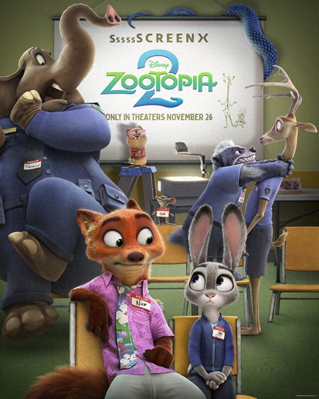 《疯狂动物城2》海报