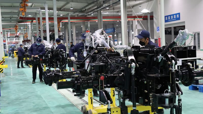 博鼎集团在高端装备制造领域稳扎稳打。受访者供图