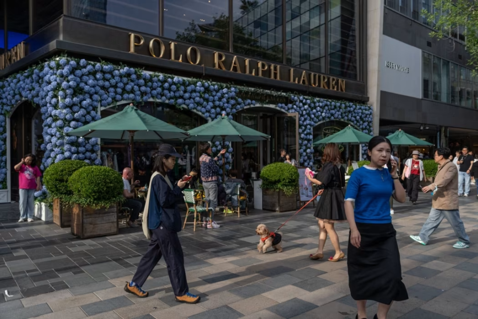 北京一家 Polo Ralph Lauren 专卖店。图片来源： Na Bian/彭博新闻社