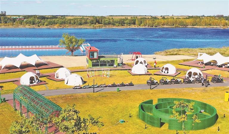 运粮河谷营地。