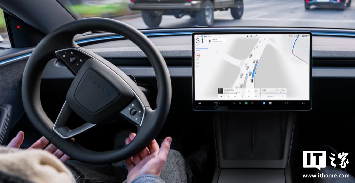 特斯拉 FSD v14.2.1 遭吐槽：速度配置档位差距大，切换时车速骤降