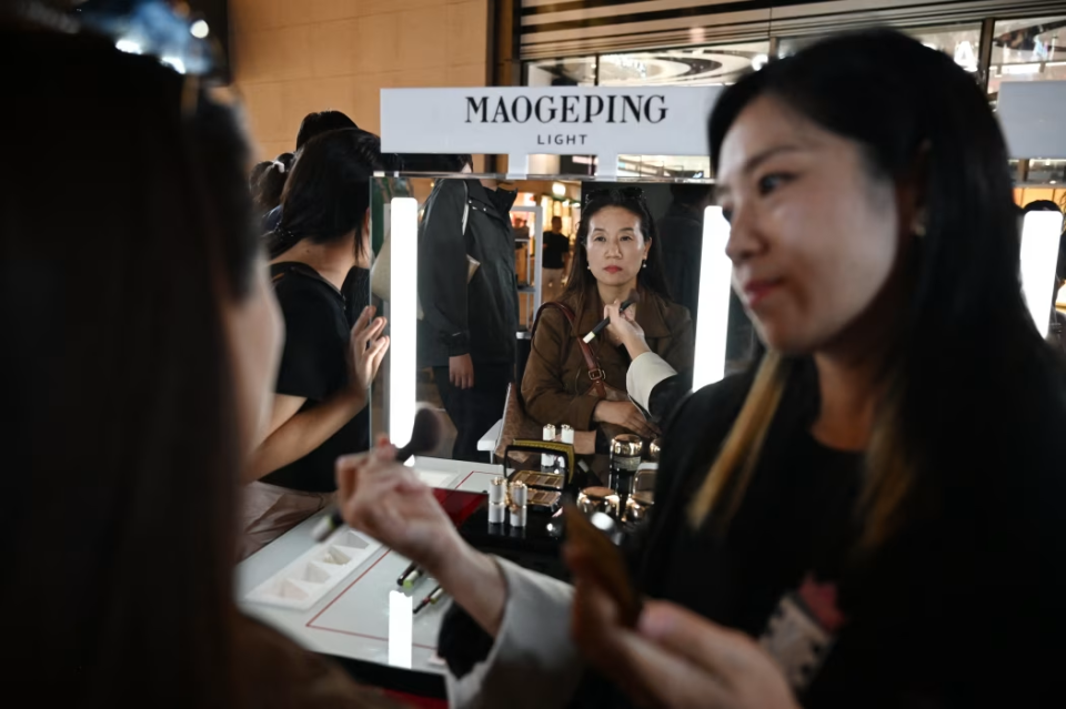 中国的本土企业正在蓬勃发展。 图片来源：greg baker/AFP/Getty Images