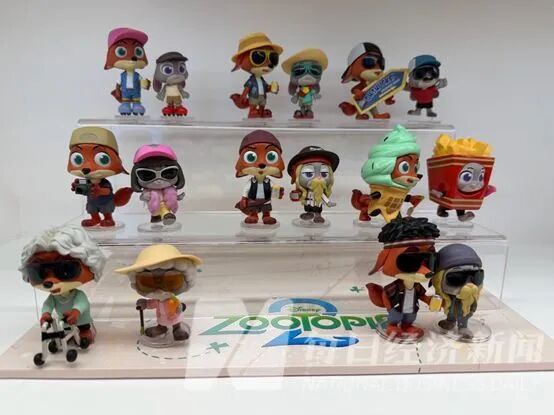 《疯狂动物城2》手办 图片来源：每经记者 毕媛媛摄