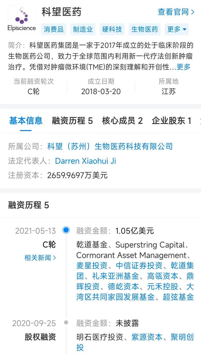 苏州创新药企冲刺港股IPO，负债27亿亏超20亿，腾讯高瓴参投
