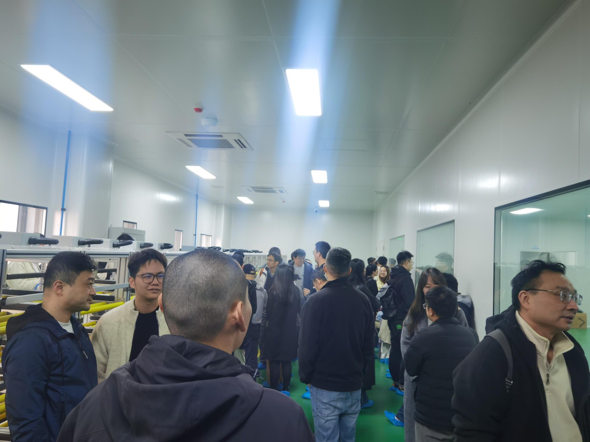 （武珞智慧千卡联调测试区间，财联社记者摄）