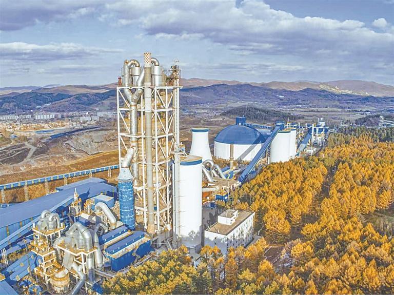 冀东水泥黑龙江有限公司。