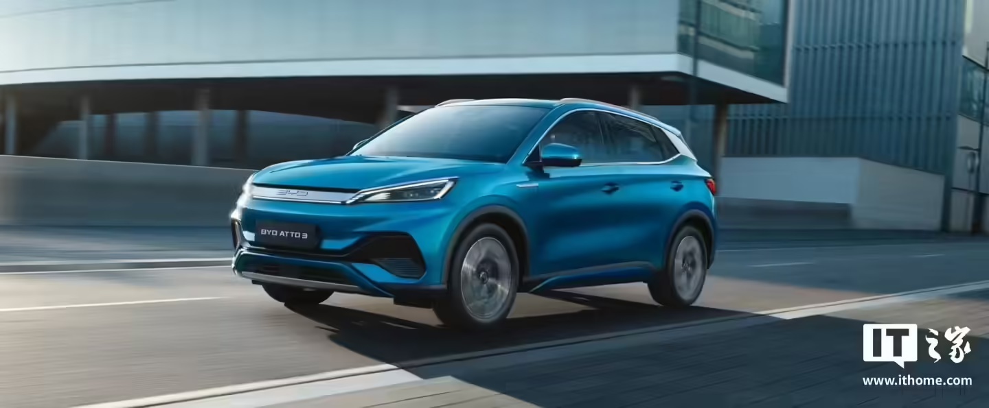 比亚迪 11 月首次跻身韩国汽车月销量前五名，超越雷克萨斯、丰田、大众