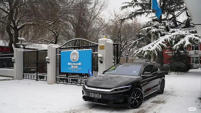 中国新能源车出口海外 比亚迪入选多国公务车