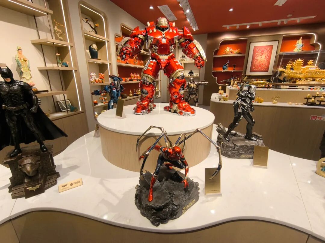 铜师傅主要售卖的就是