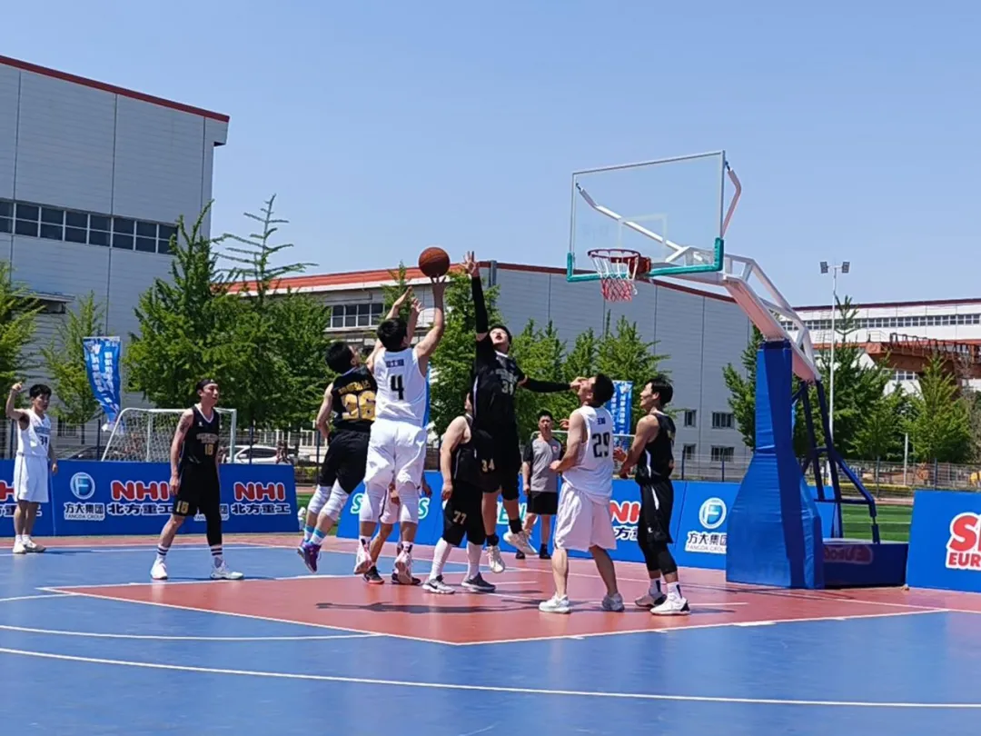 “厂BA”在北方重工企业场地开展小组赛，