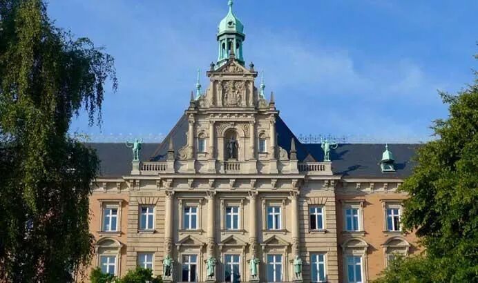 图为欧盟统一专利法院（UPC）汉堡法庭。