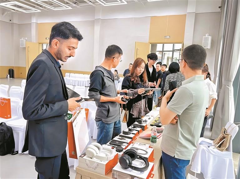 阿里速卖通（西班牙）举办品牌招商选品会。（主办方供图）