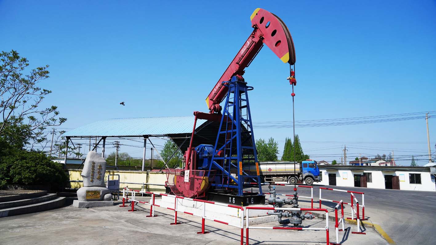 江苏油田真6井。受访者供图