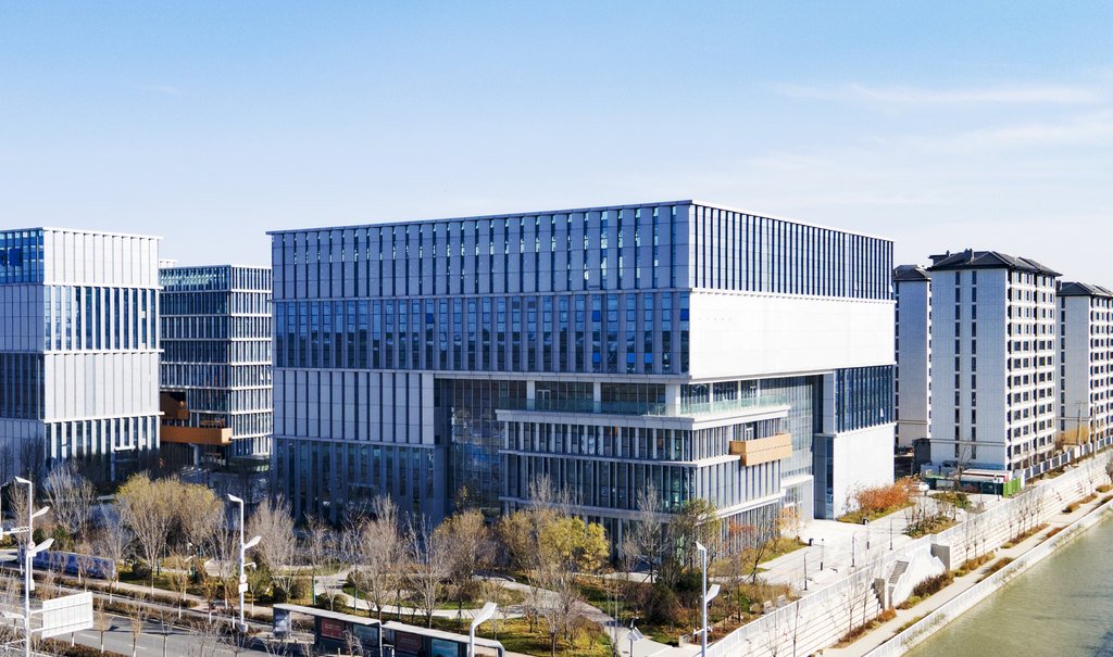 11月23日拍摄的雄安新区高新区。河北日报记者 刘光昱 摄