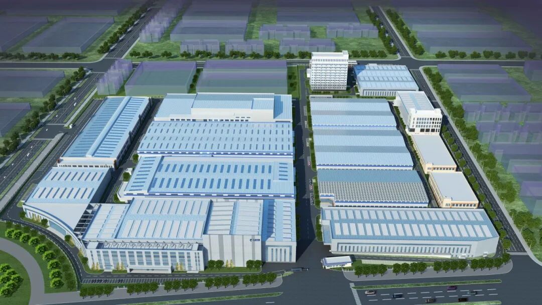 ▲正在建设的宁乡金洲生产基地三期特高压项目