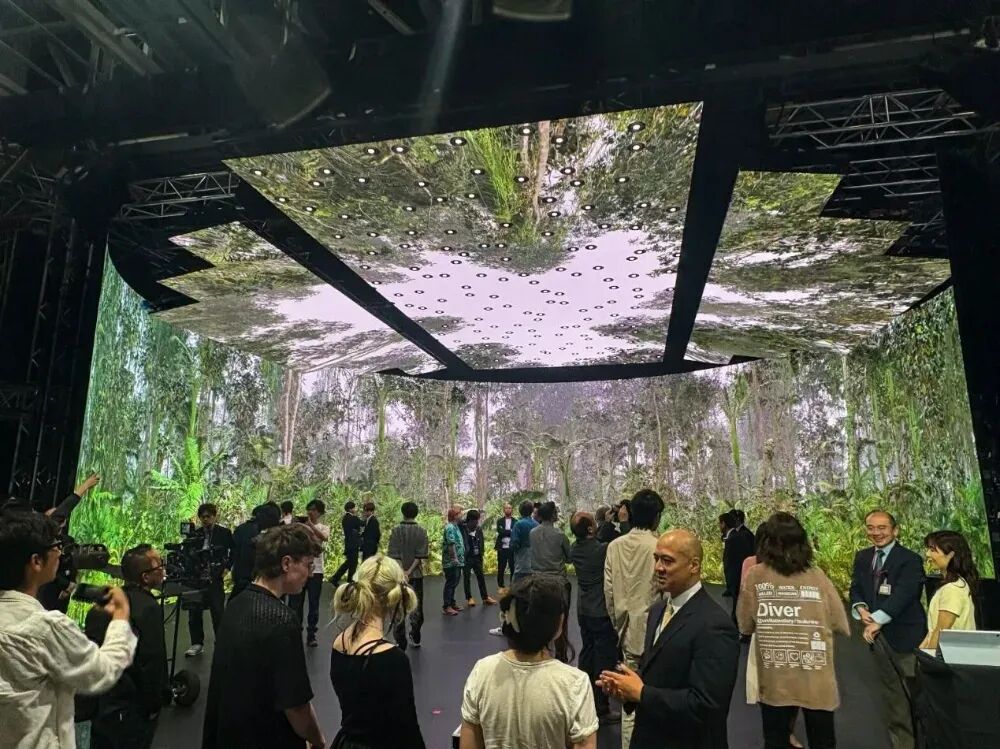 日本东映虚拟影棚（图片来源：奥拓电子）