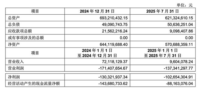 ▲Nullmax近期财务数据