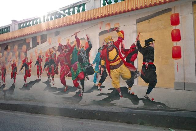 图4. 广东揭阳普宁大南山村英歌画