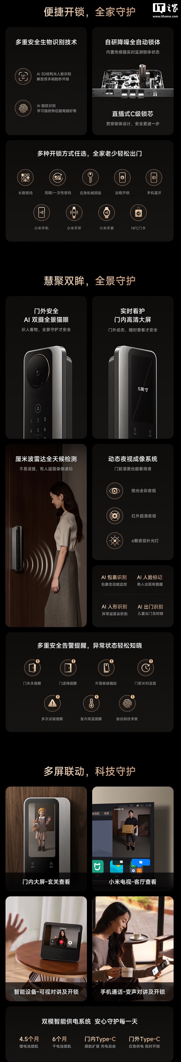 京东小米智能门锁 M403299 元直达链接