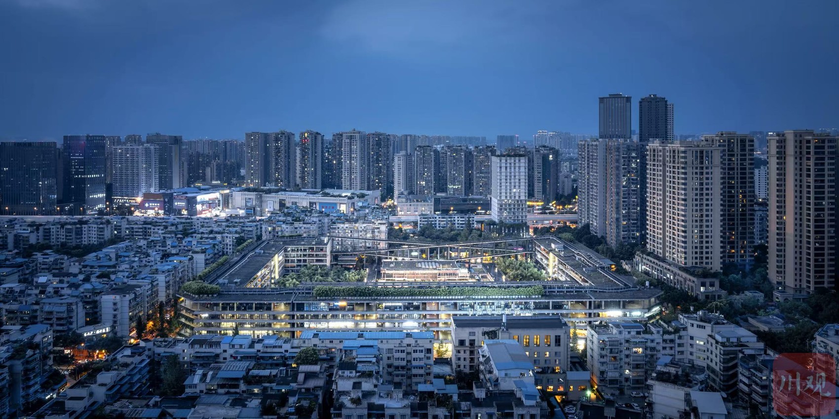 刘家琨主持设计的成都西村大院（浅深摄影 供图）