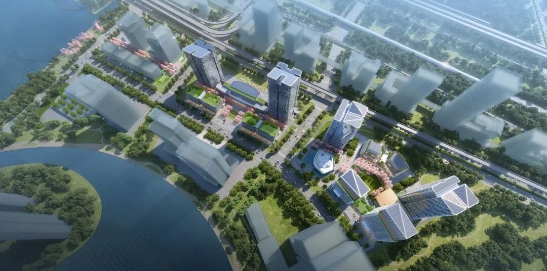 ▲数据要素产业园B地块、C地块效果图