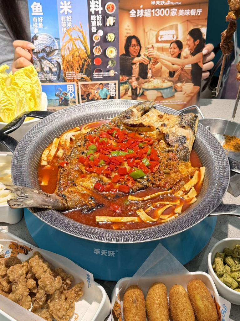 红花椒烤鱼成为门店新晋明星单品，受到消费者喜爱。