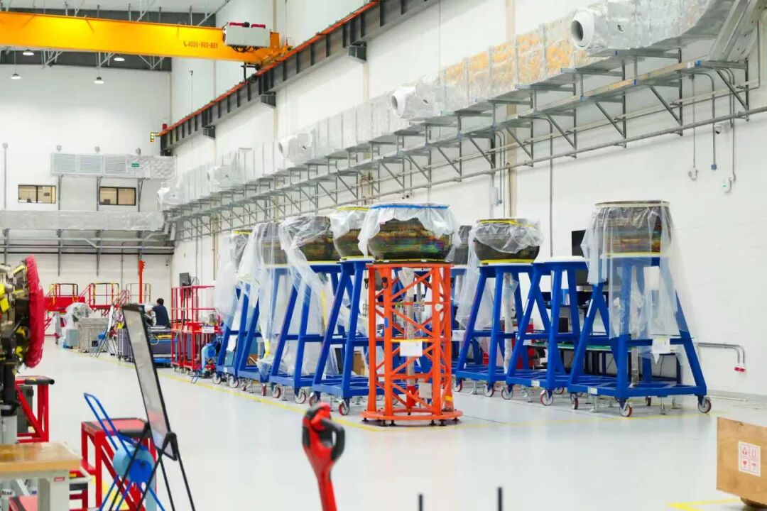 GE航空航天发动机现场支援服务快修厂内景