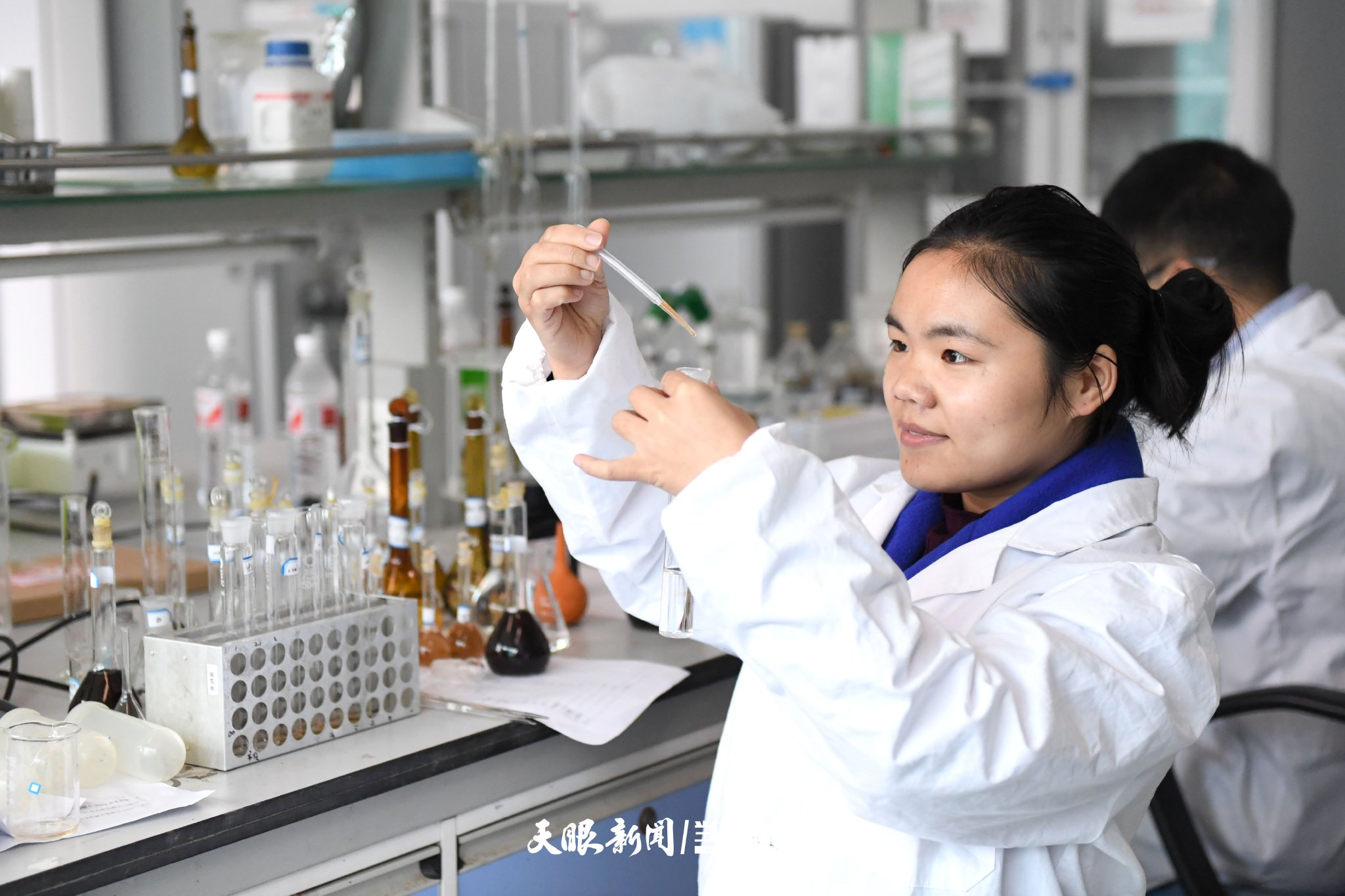 益佰制药实验室。企业供图