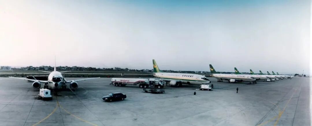 20世纪80年代，搭载CFM56的中国云南航空公司波音737机队