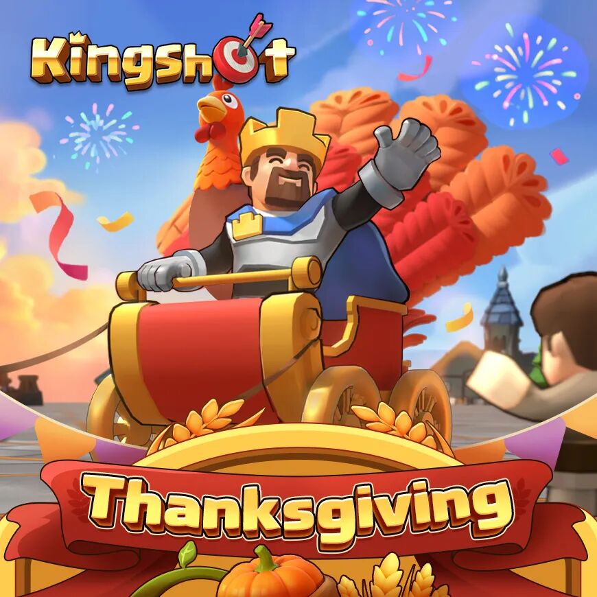 《Kingshot》感恩节海报