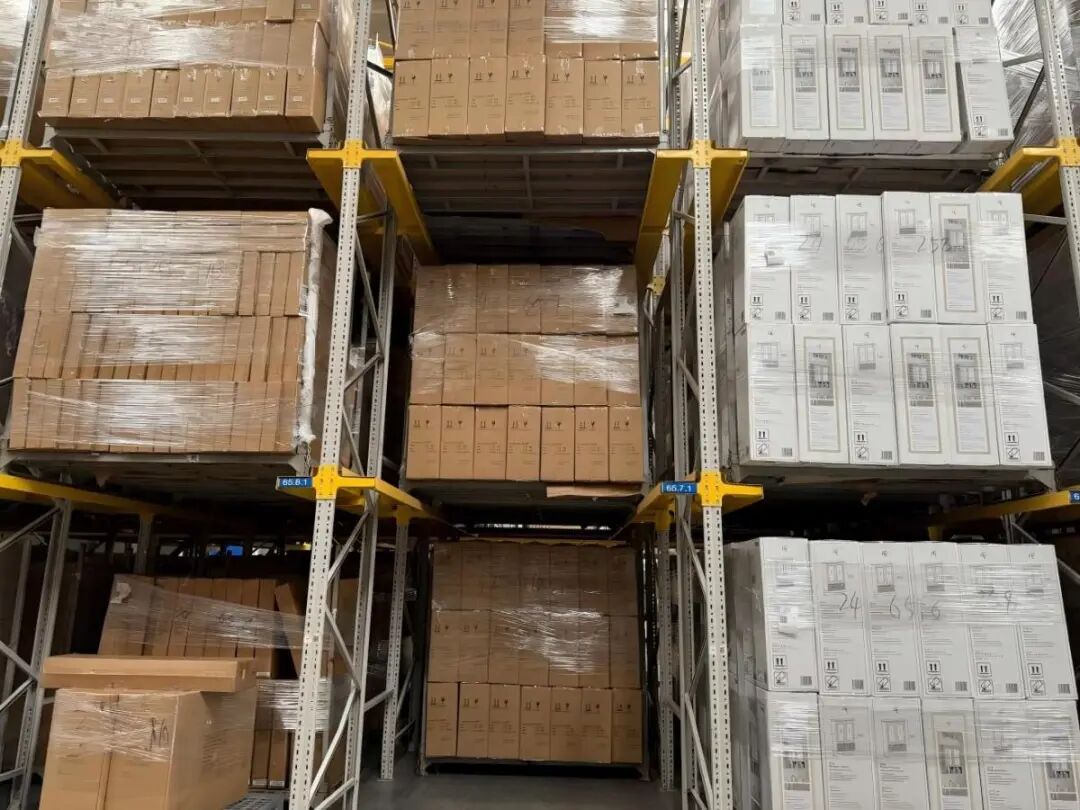 英科再生仓库内海外订单产品整装待发