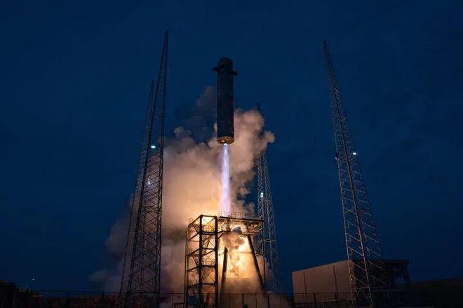 元行者一号验证型火箭完成首次海上飞行回收试验。受访者供图